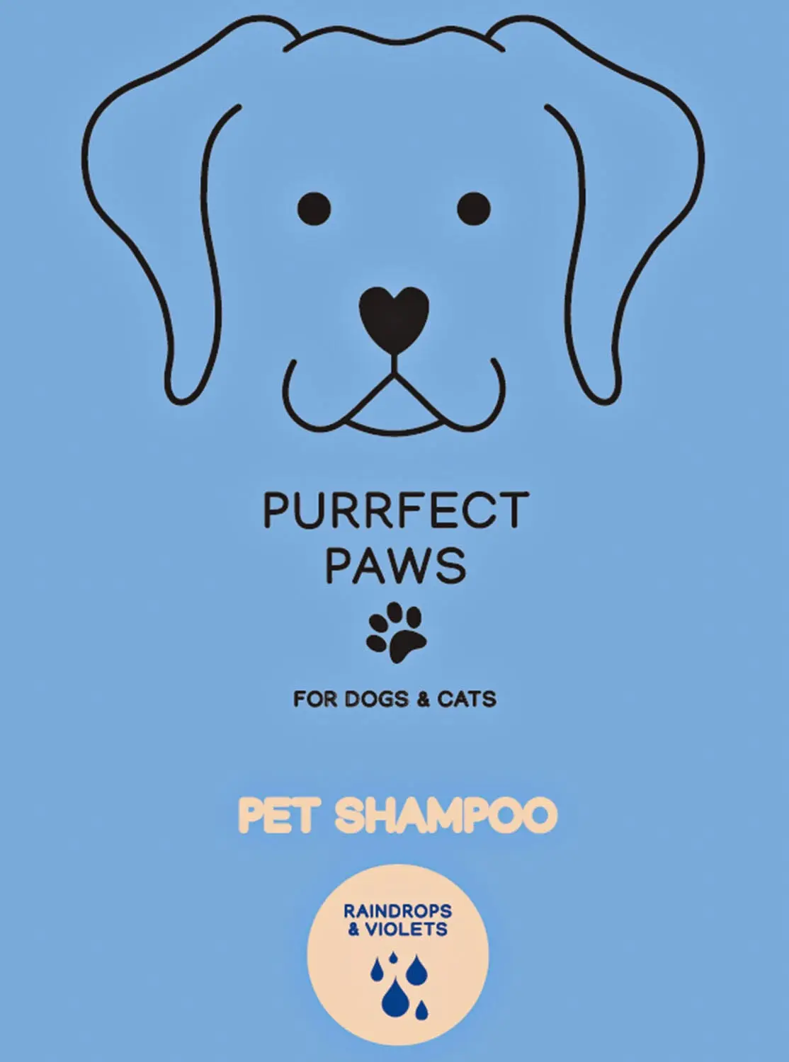 Raindrops & Violet Pet Shampoo - Image 3