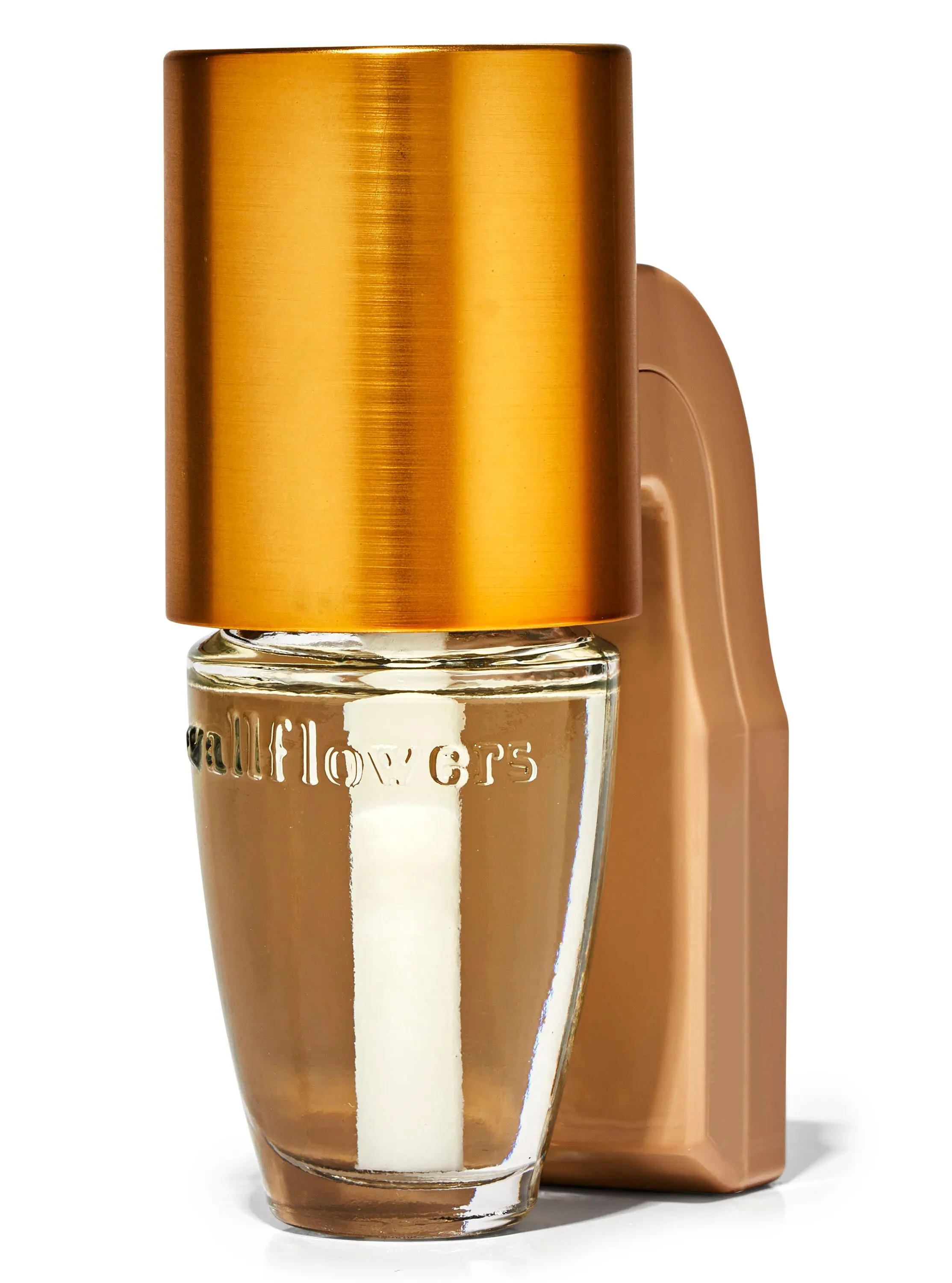 Metallic Brass Cylinder Wallflowers Scent Control™ Wallflowers Fragrance Plug - Image 2