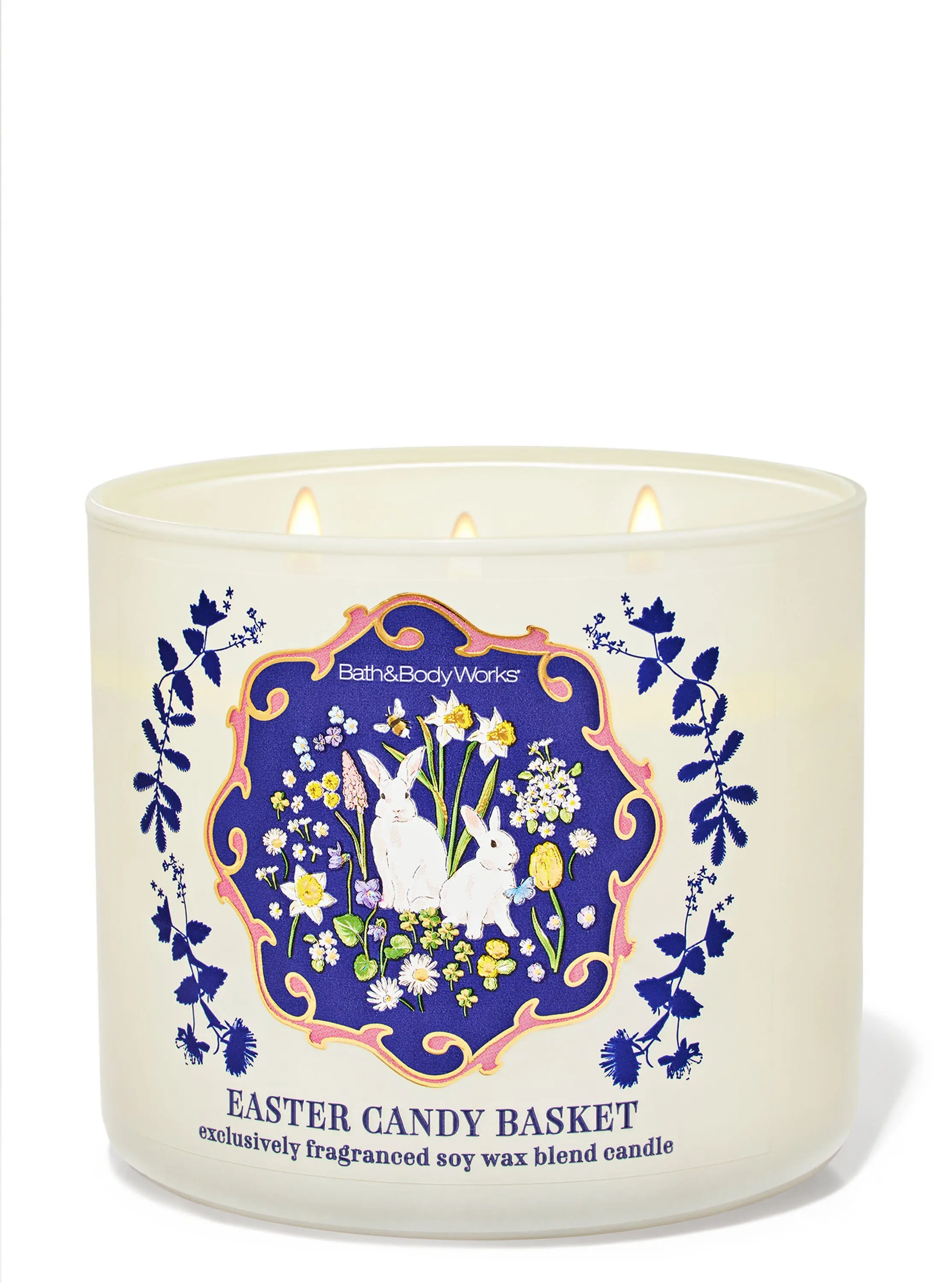 Easter Candy Basket 3-Wick Candle - Image 2