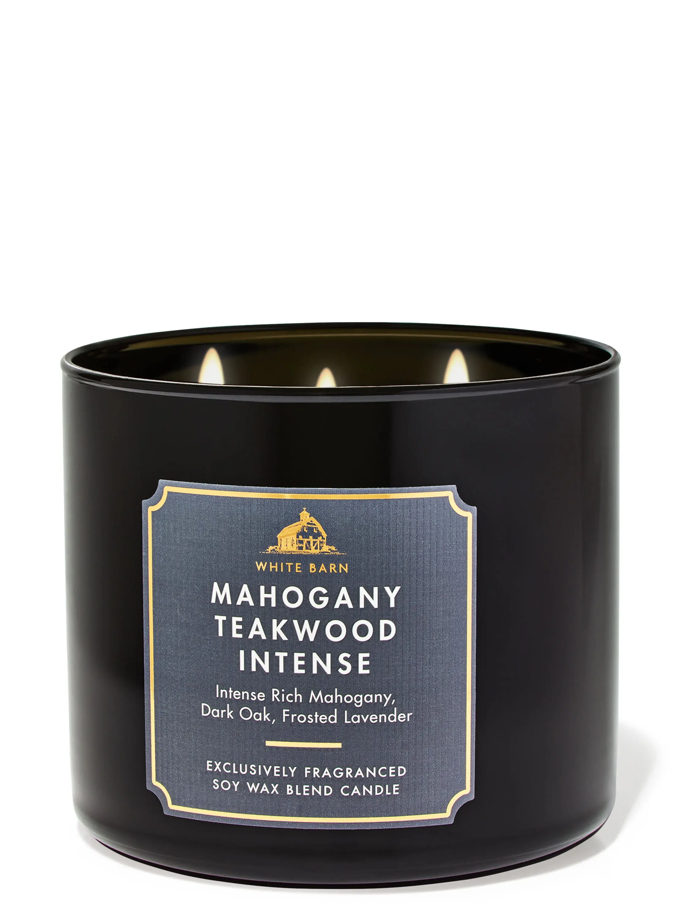Mahogany Teakwood Intense 3-Wick Candle - Image 2
