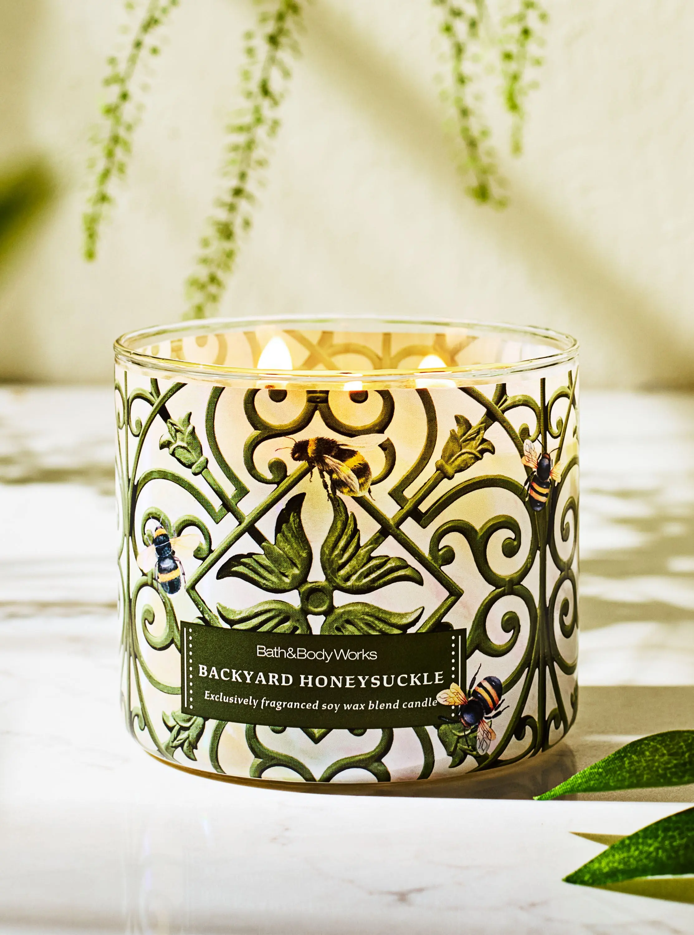 Backyard Honeysuckle 3-Wick Candle - Image 2