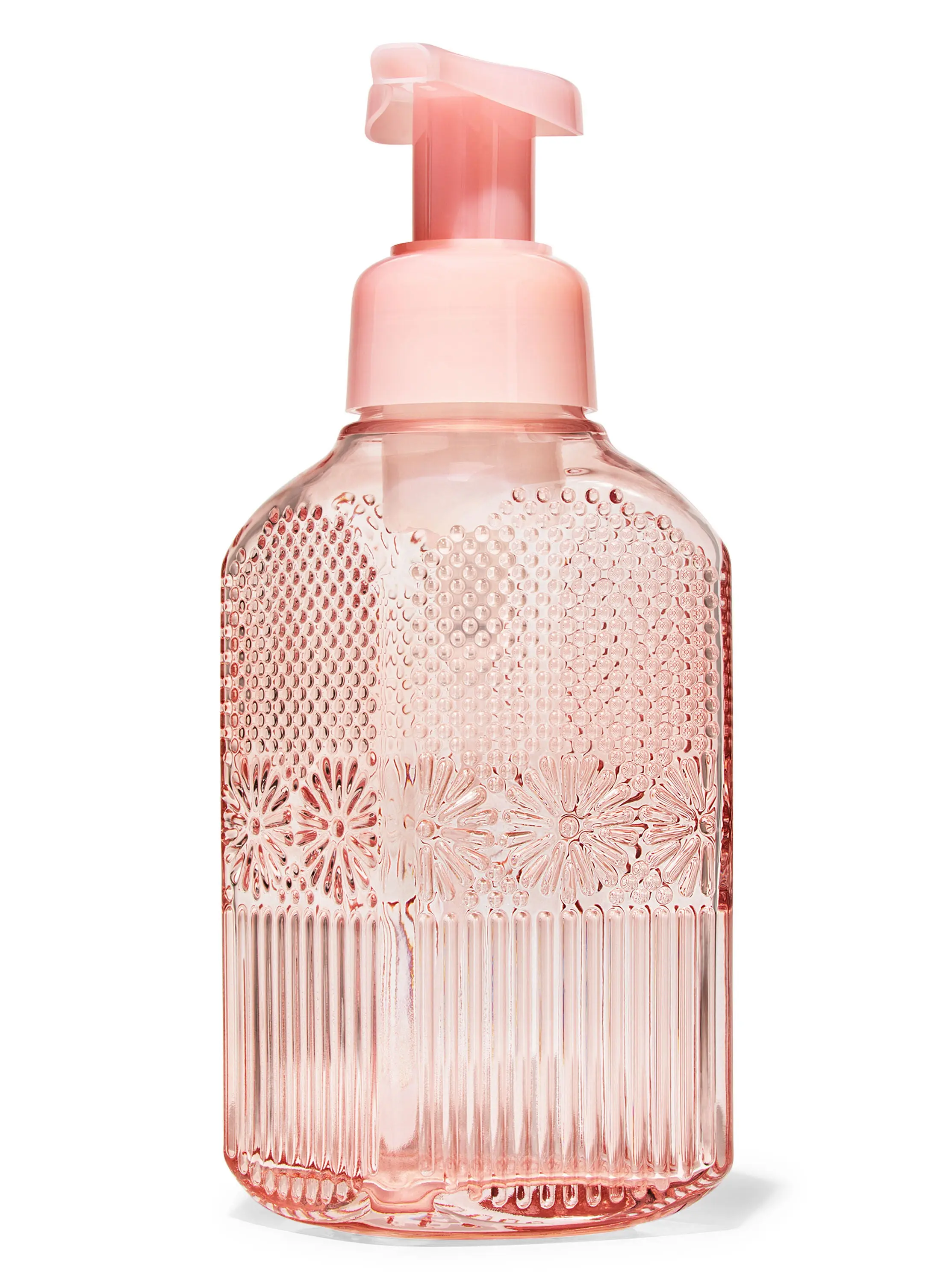 Pink Floral Gentle & Clean Foaming Hand Soap Dispenser