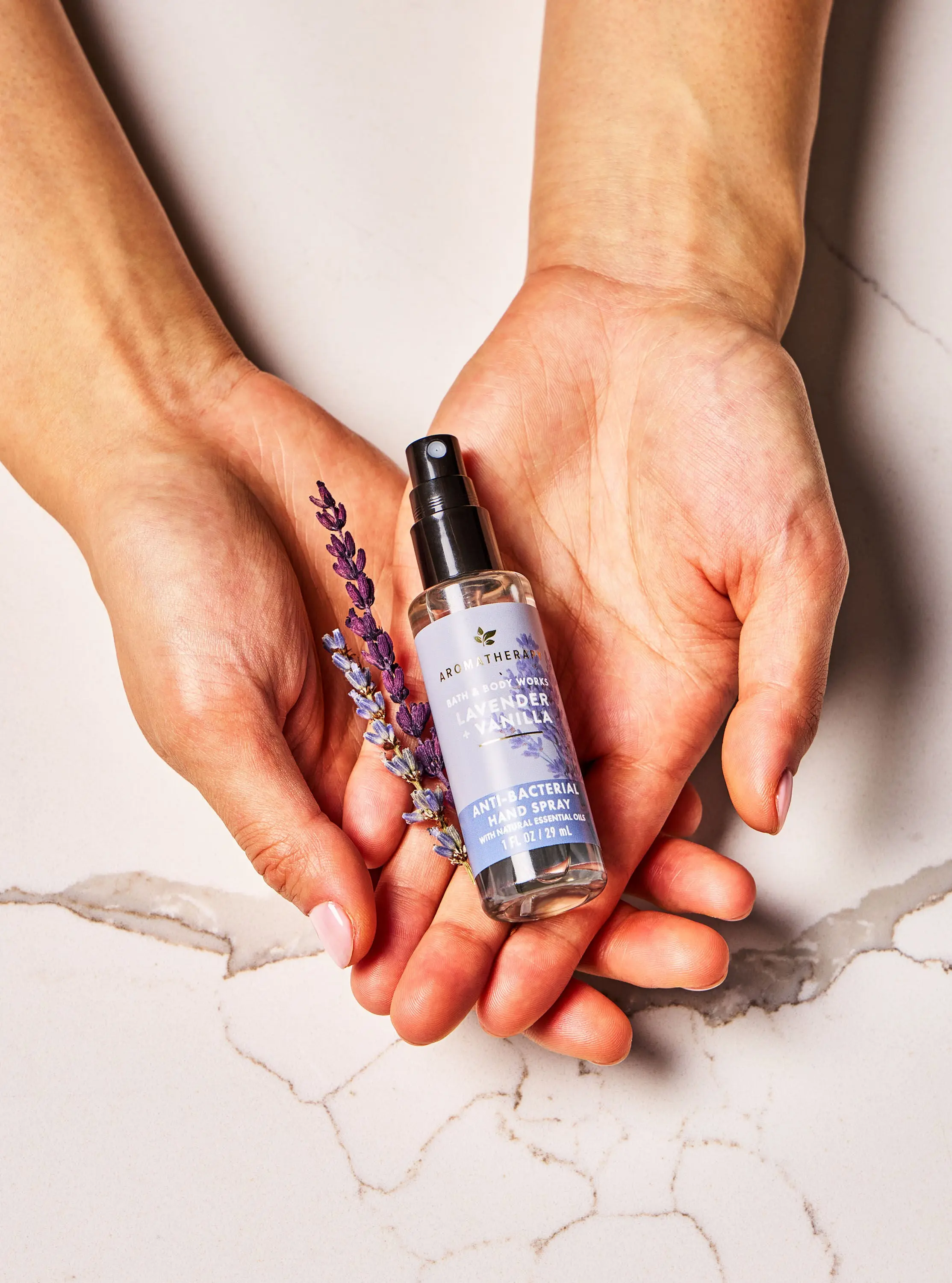 Lavender Vanilla Hand Sanitizer Spray - Image 2