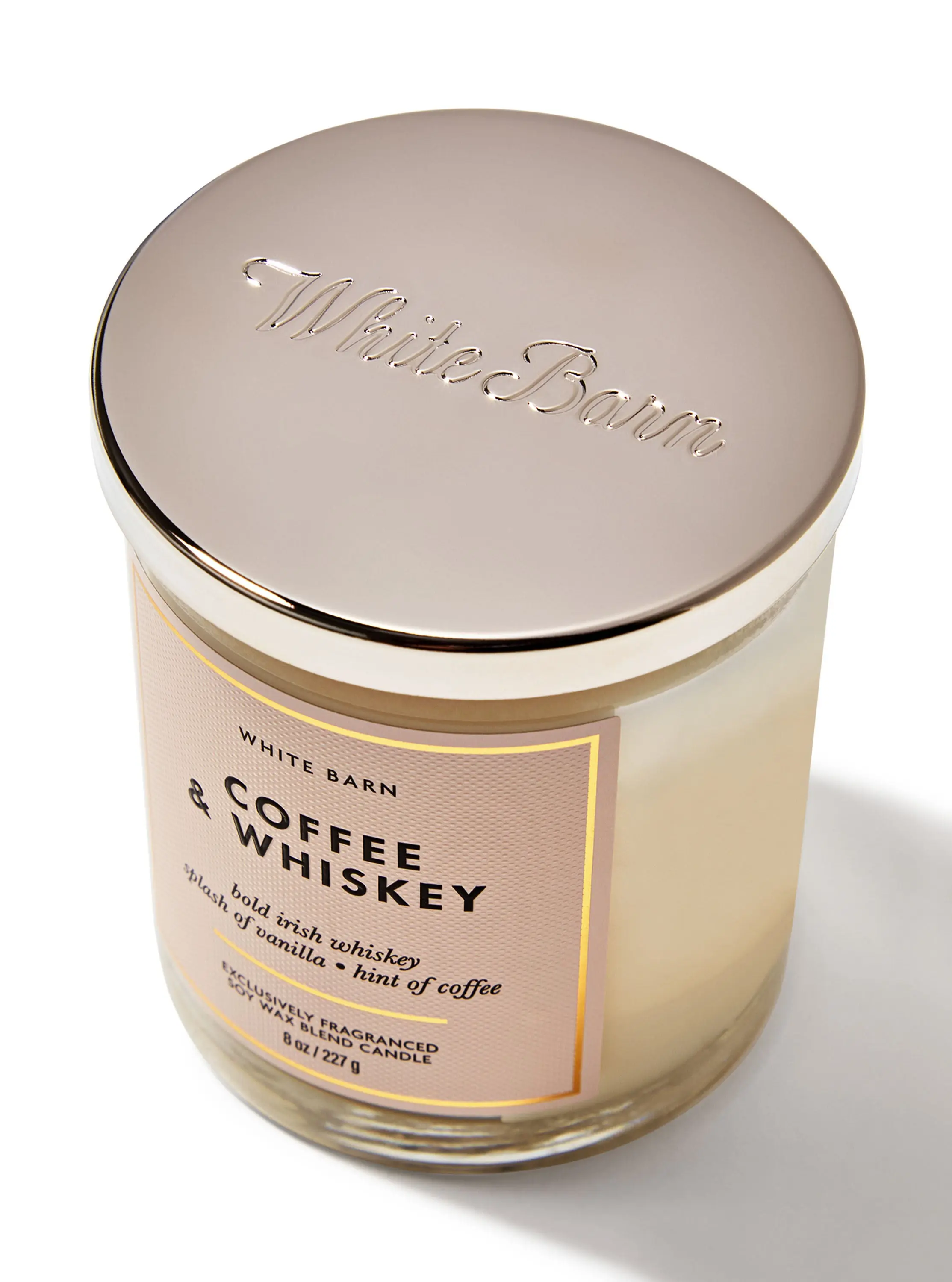 Coffee & Whiskey Single Wick Candle - Image 2