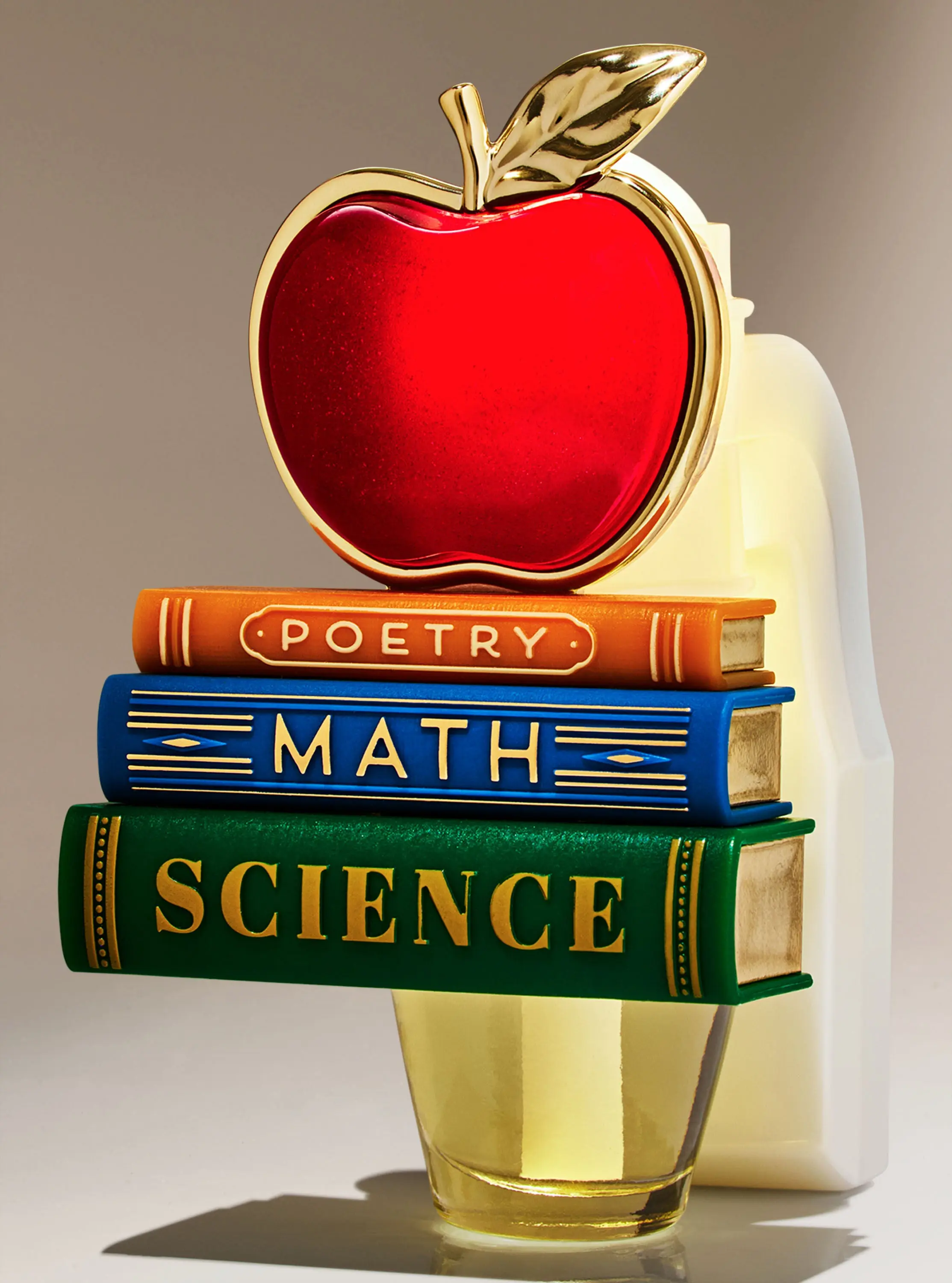 Apple on Books Scent Control&trade;Nightlight Wallflowers Fragrance Plug